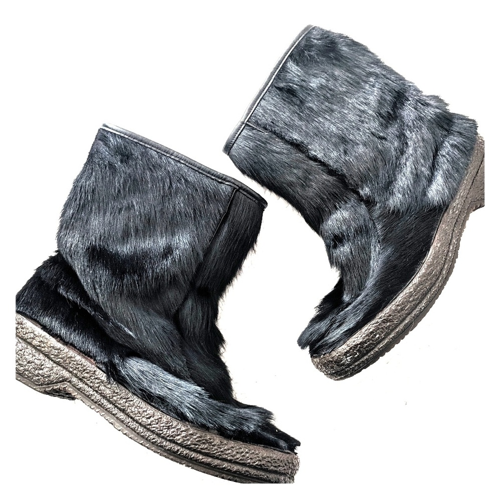 Humanic Austrian Polaris winter hide hair boots